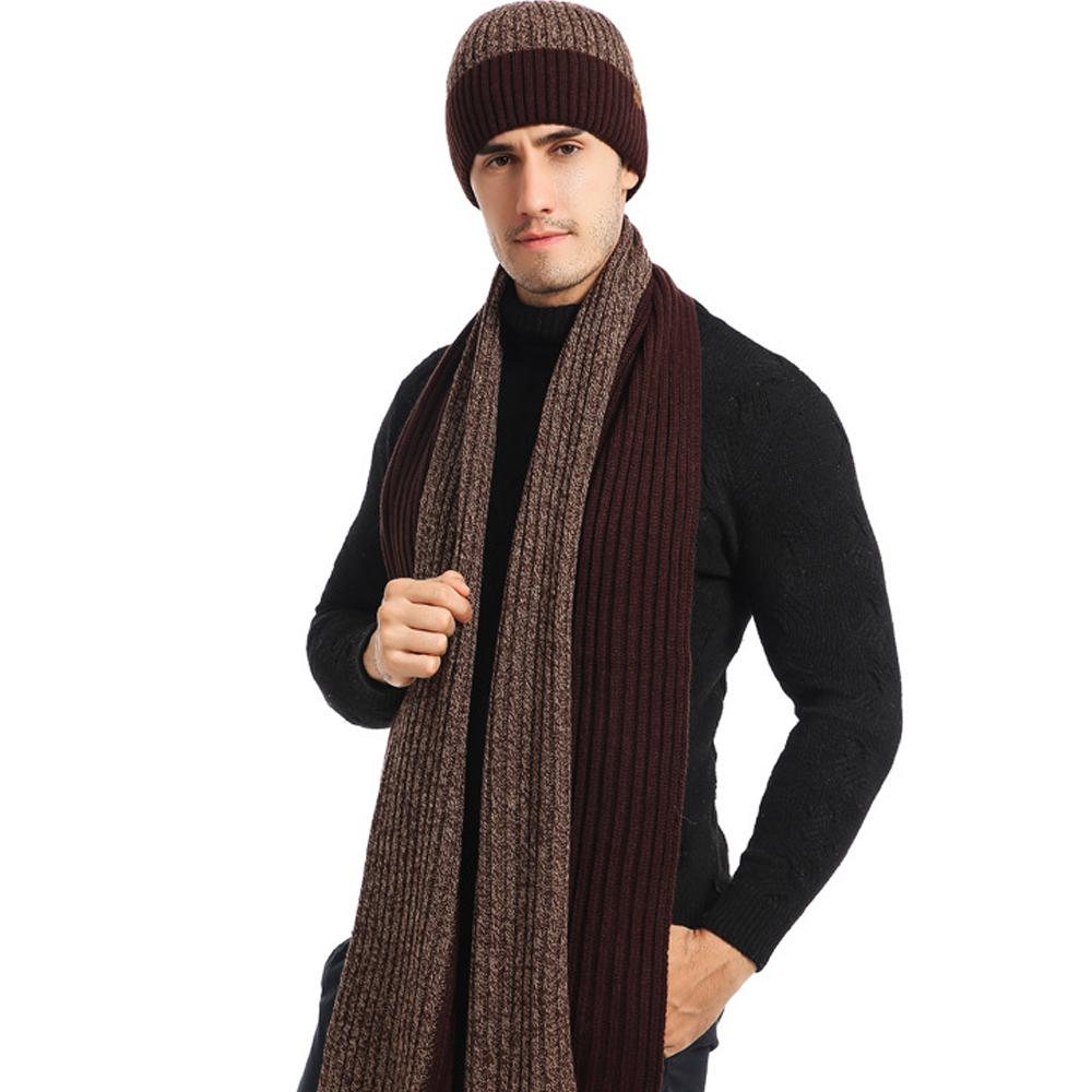3-piece set Winter Gear featuring a Beanie Hat, Long Scarf and Touch Screen Gloves