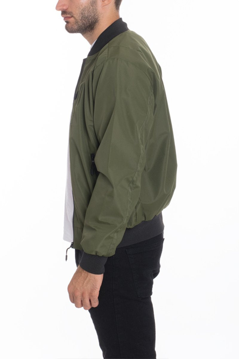 Men's Vinyl Waterproof Windbreaker Activewear