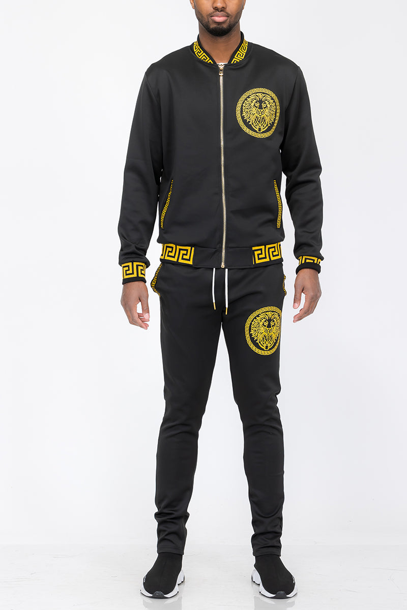 Men's Lion Head Track Set