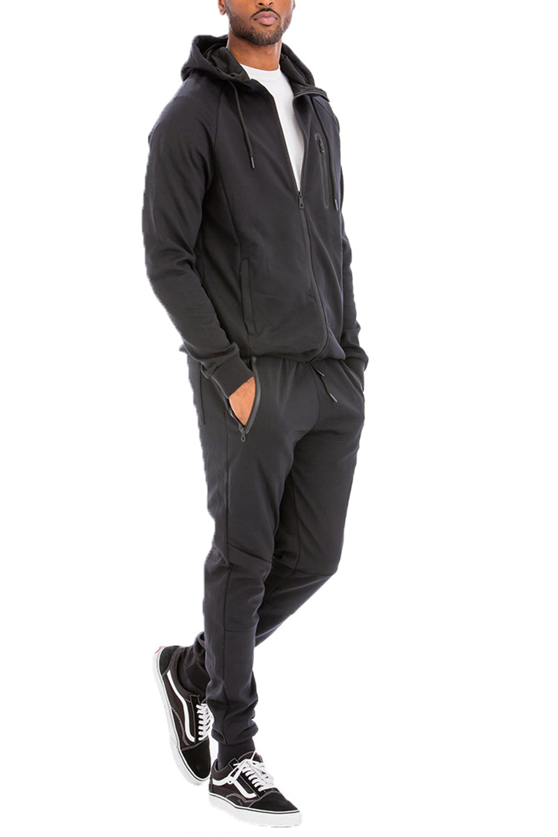 Men's Dynamic Solid Sweat Set