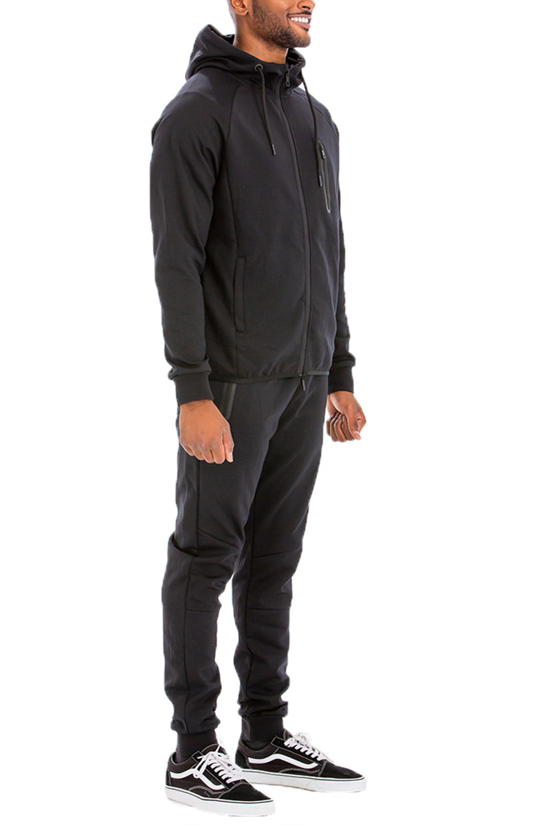 Men's Dynamic Solid Sweat Set