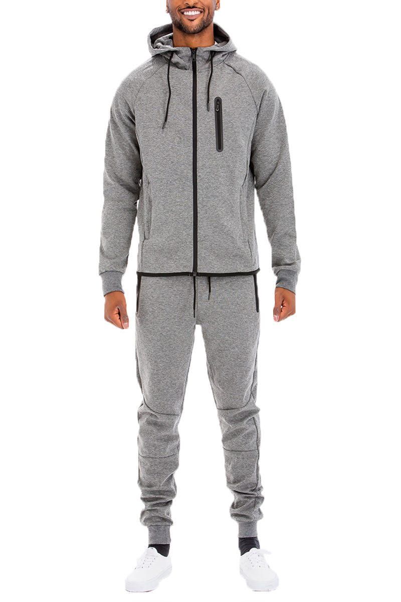 Men's Dynamic Solid Sweat Set