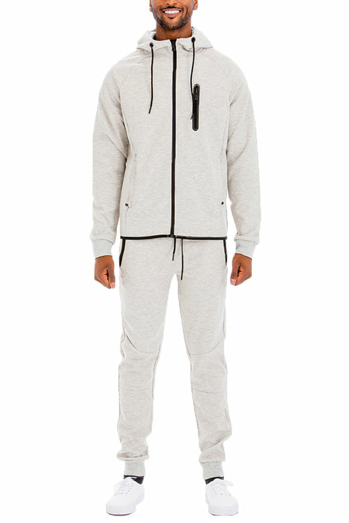 Men's Dynamic Solid Sweat Set