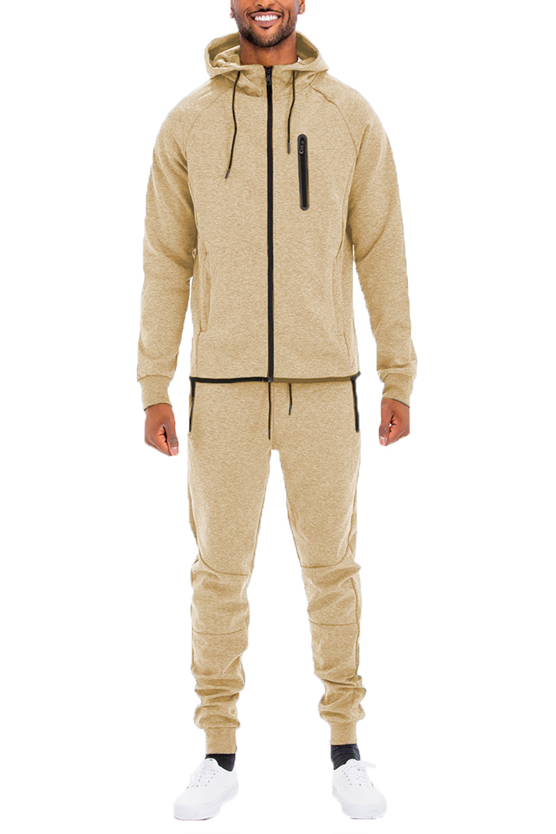 Men's Dynamic Solid Sweat Set