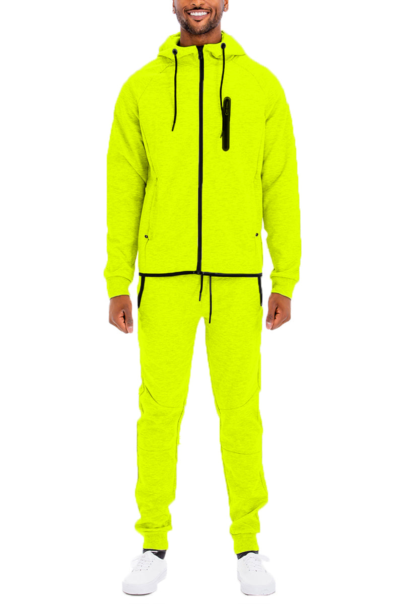 Men's Dynamic Solid Sweat Set