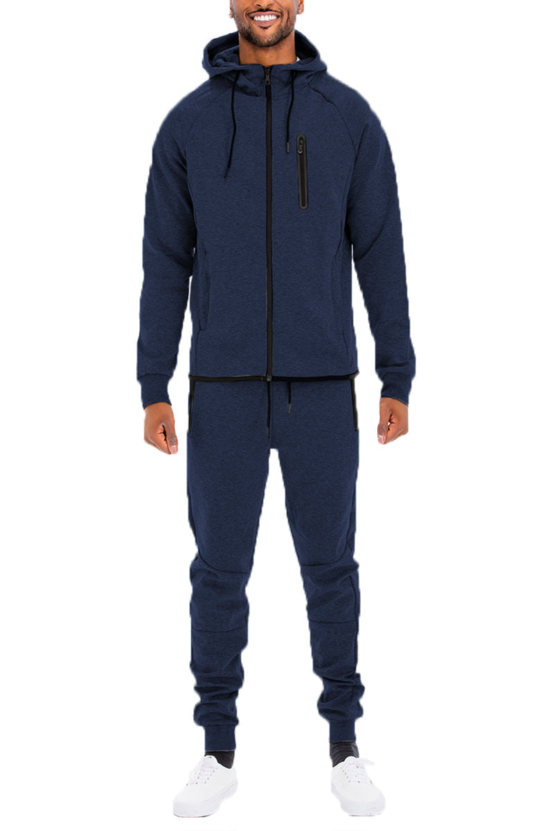 Men's Dynamic Solid Sweat Set