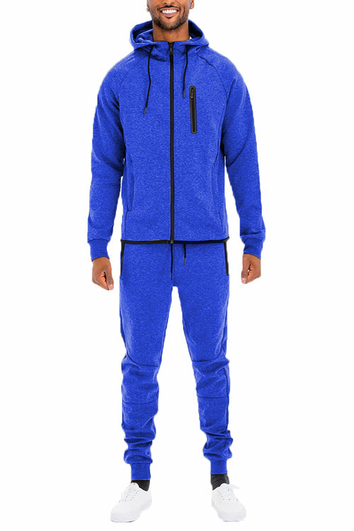 Men's Dynamic Solid Sweat Set
