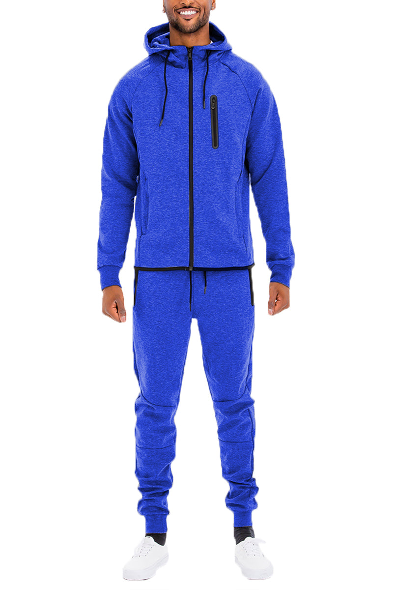 Men's Dynamic Solid Sweat Set