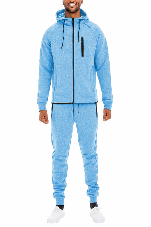Men's Dynamic Solid Sweat Set