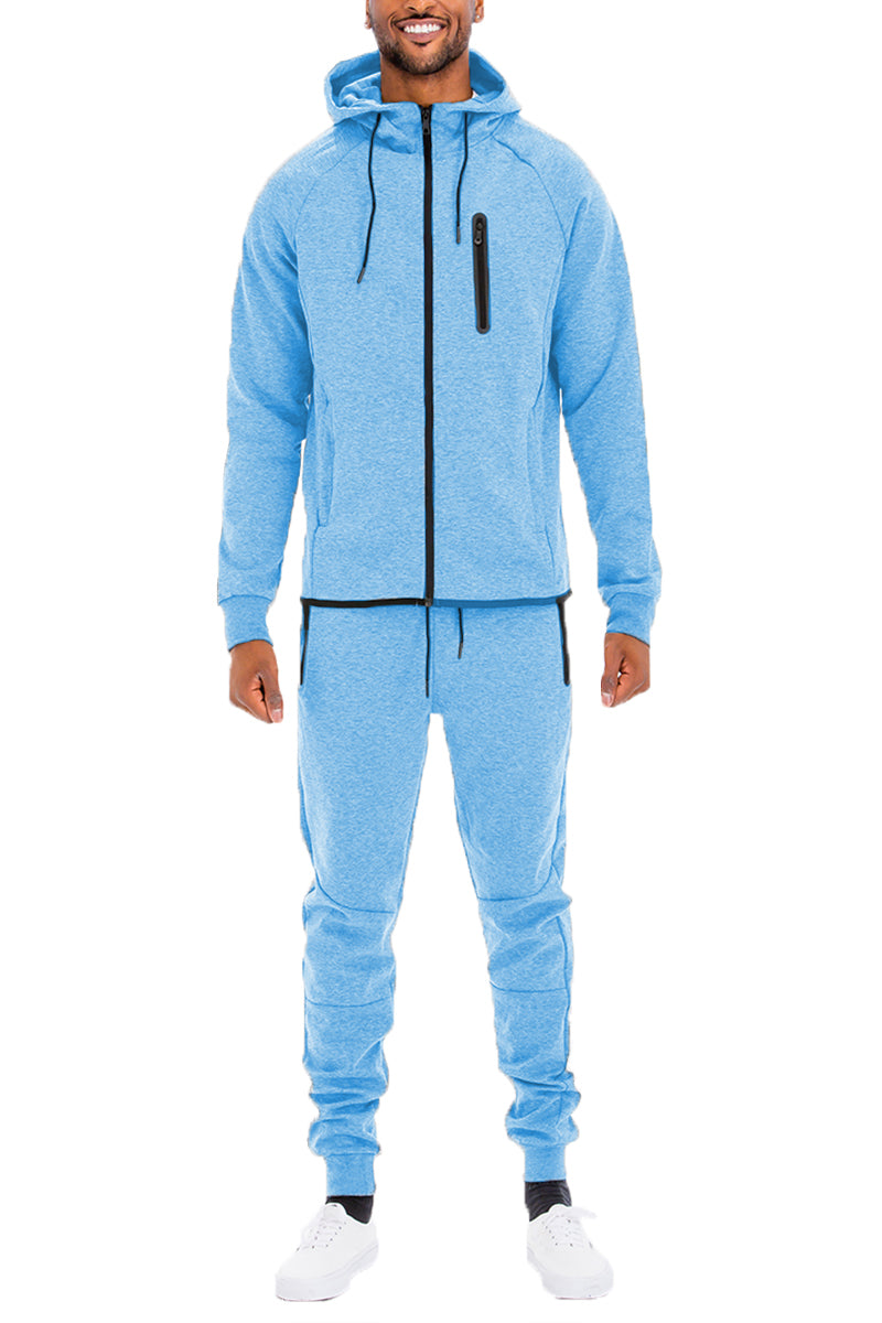 Men's Dynamic Solid Sweat Set