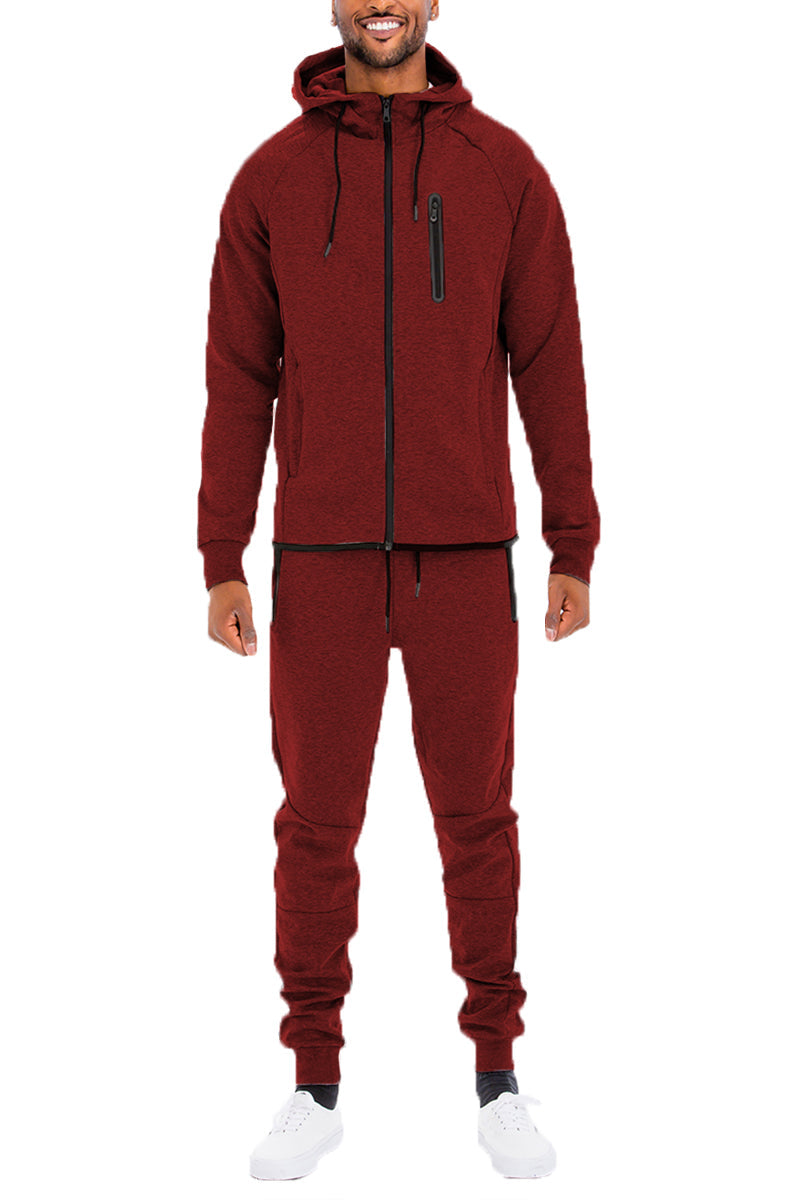 Men's Dynamic Solid Sweat Set