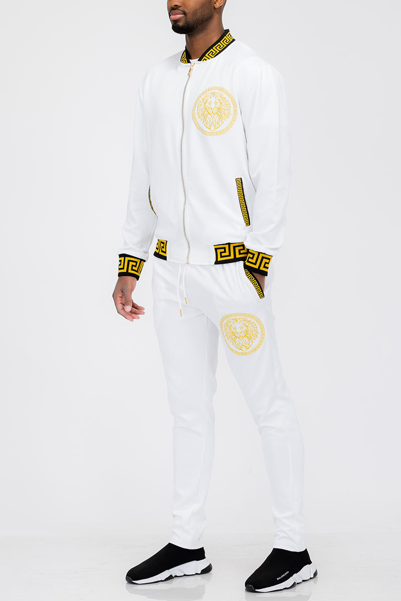 Men's Lion Head Track Set