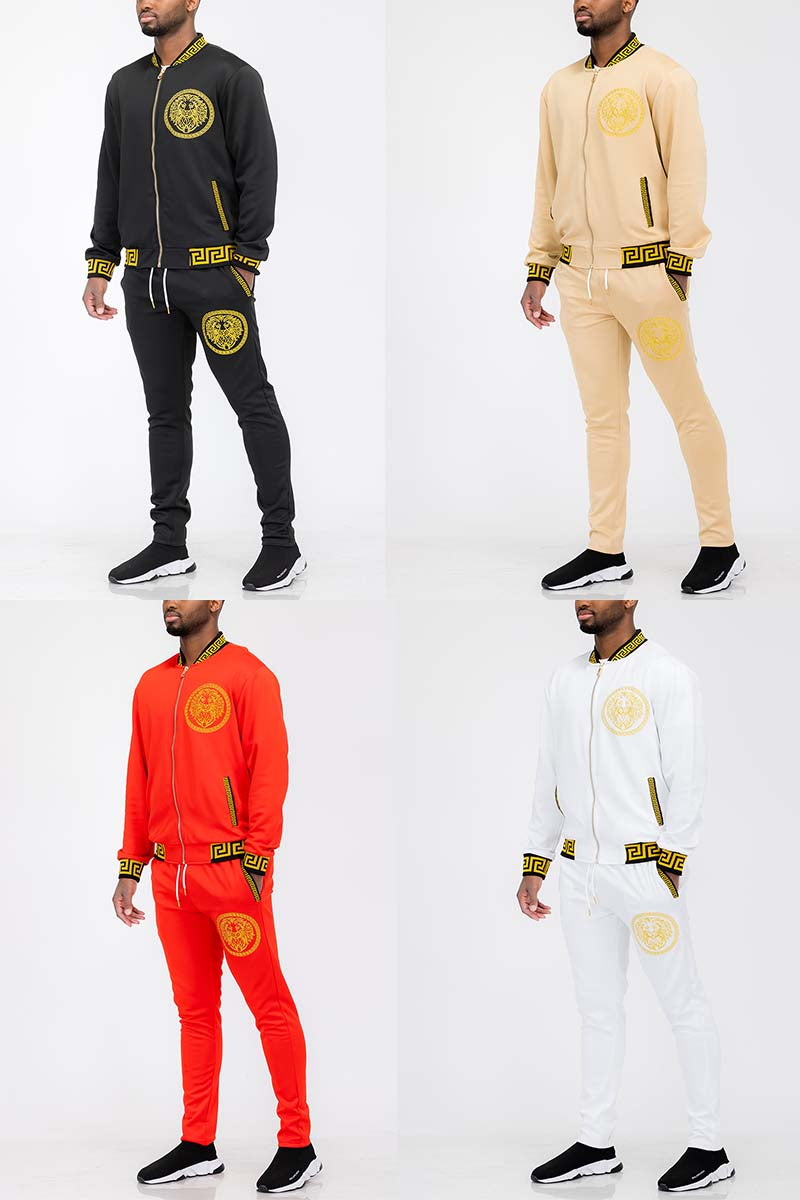 Men's Lion Head Track Set