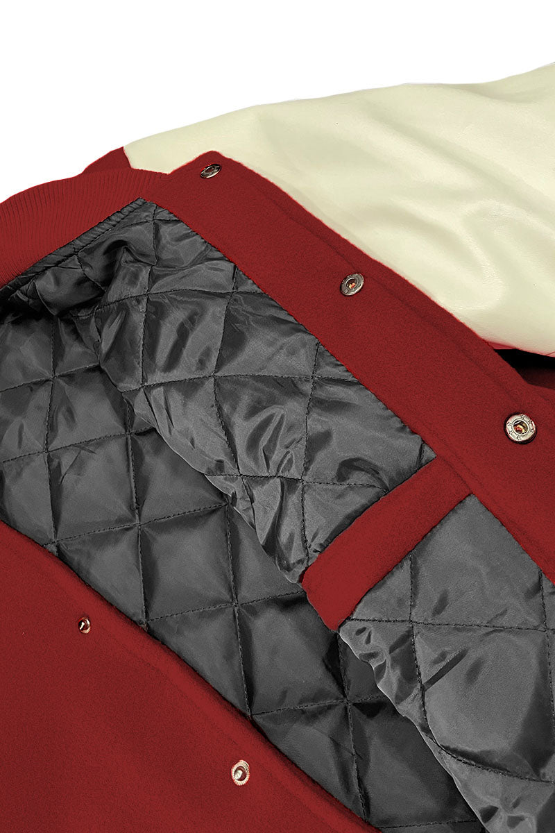 Melton Men's Letterman Jacket