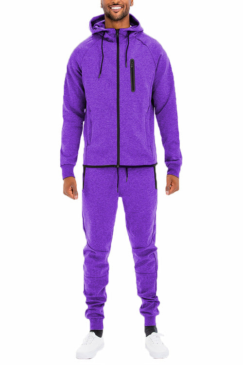 Men's Dynamic Solid Sweat Set