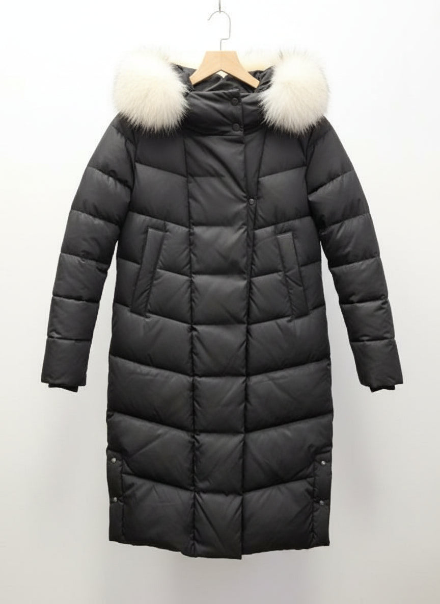 Hooded parkas coat women New warm cotton long winter coat jacket