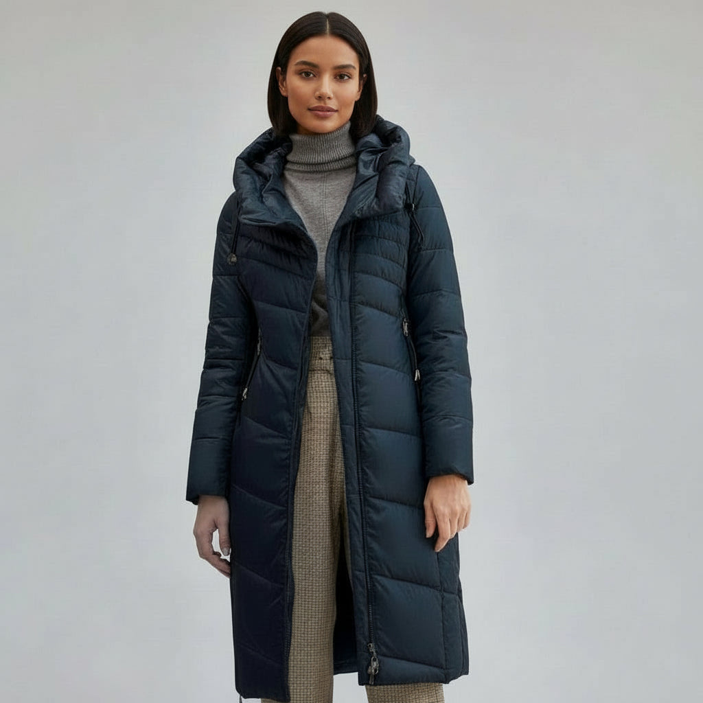 Warm Women Jackets With Elegant Parkas Jacket