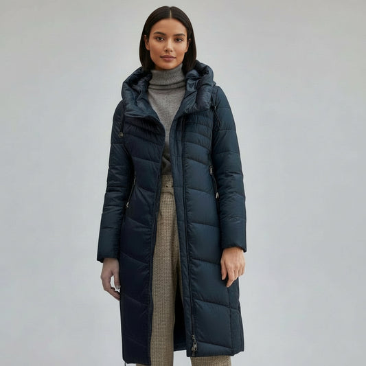 Warm Women Jackets With Elegant Parkas Jacket