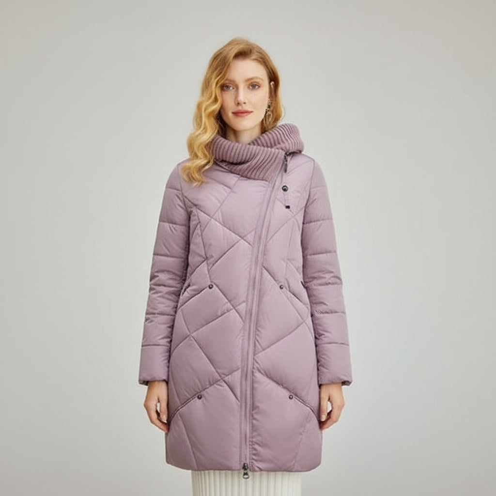 Warm Elegant Women Coat Jacket Casual Pocket Parka Windproof Jacket