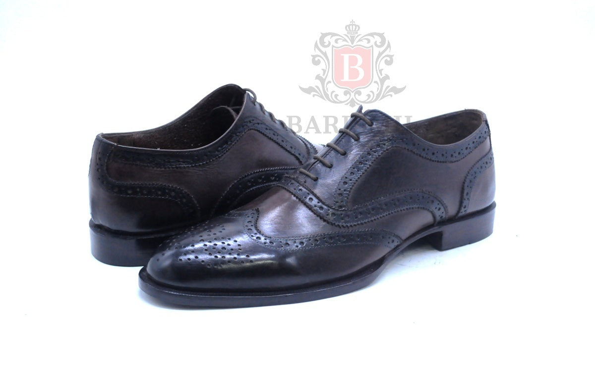 Dublin III - Two-tone Wingtip Oxfords-3