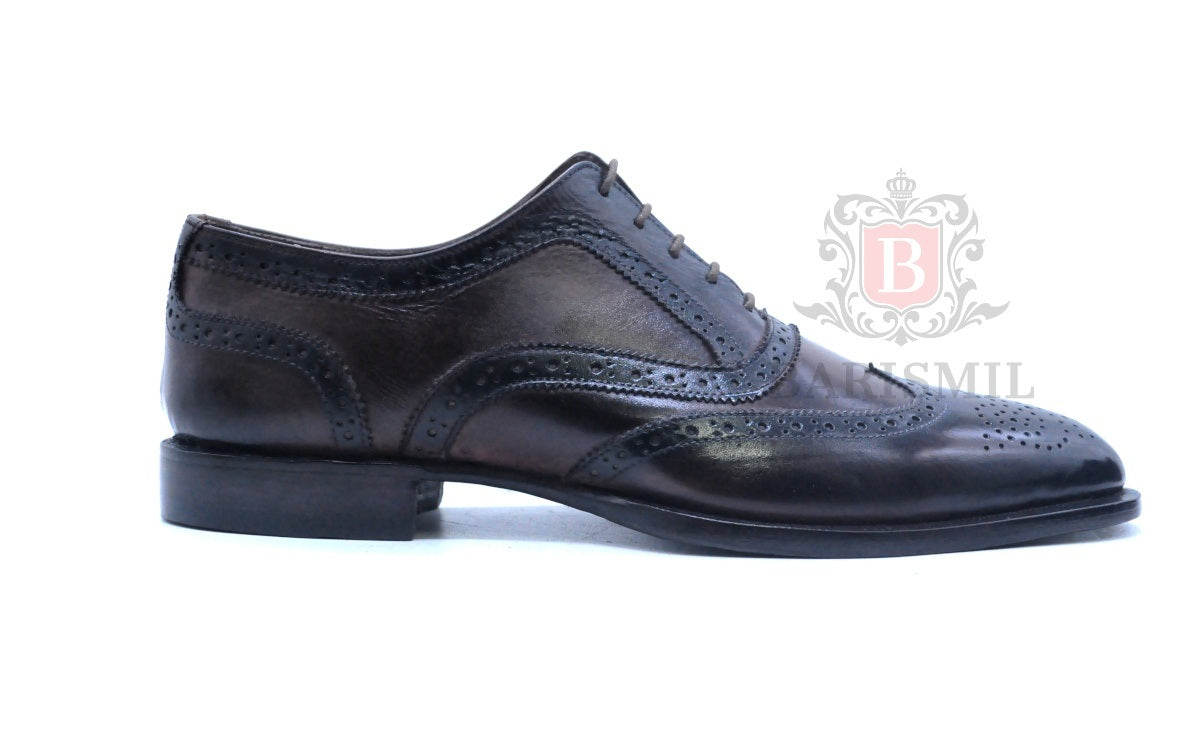 Dublin III - Two-tone Wingtip Oxfords-2