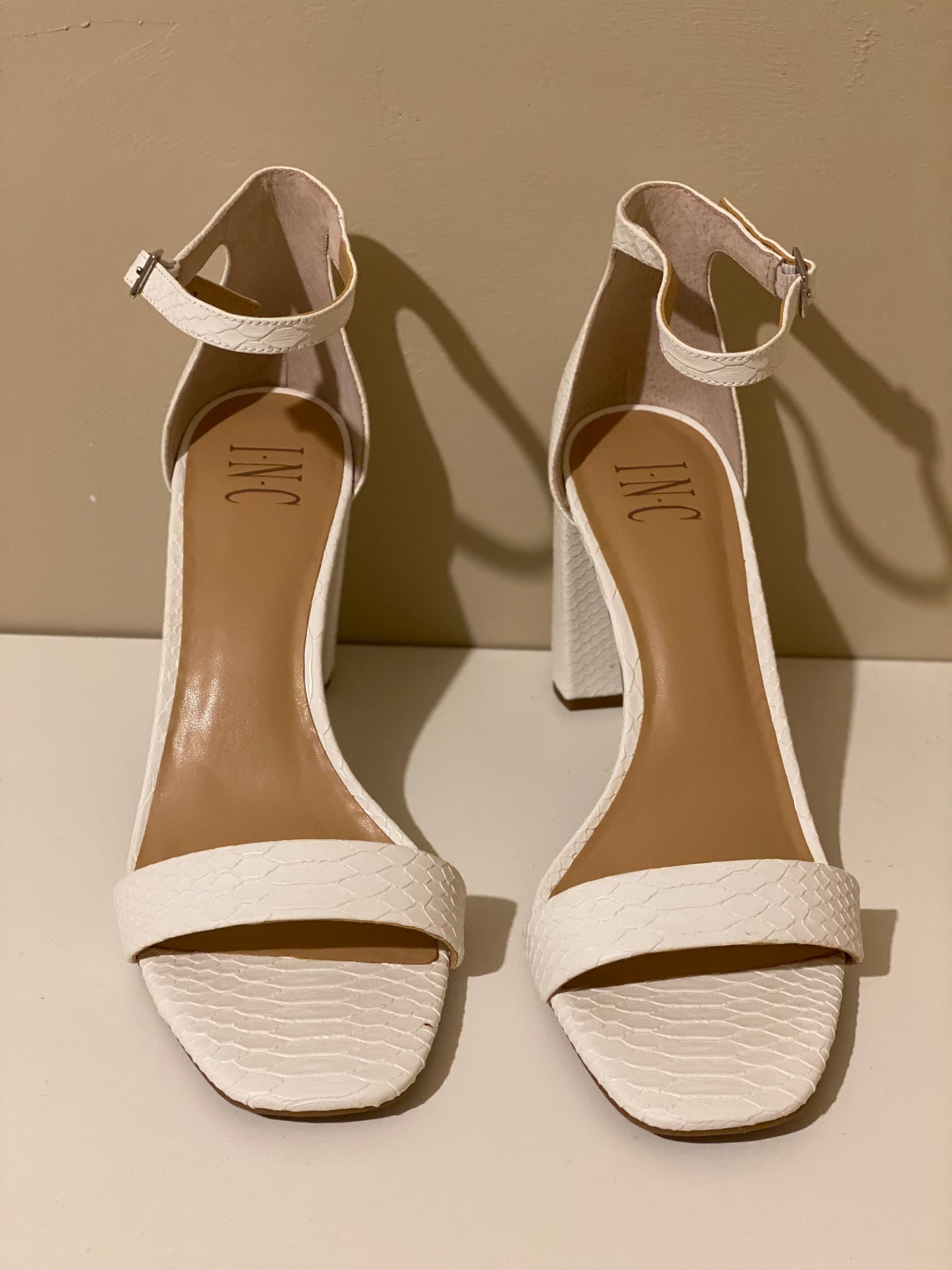 Women's Lexini Two-Piece Sandals, Block Heel Size 10M