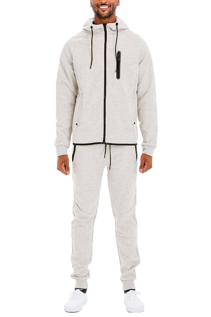Men's Dynamic Solid Sweat Set