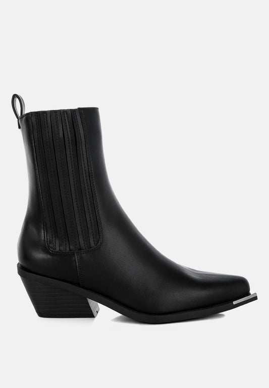 Jeffers High Ankle Chelsea Boots-0