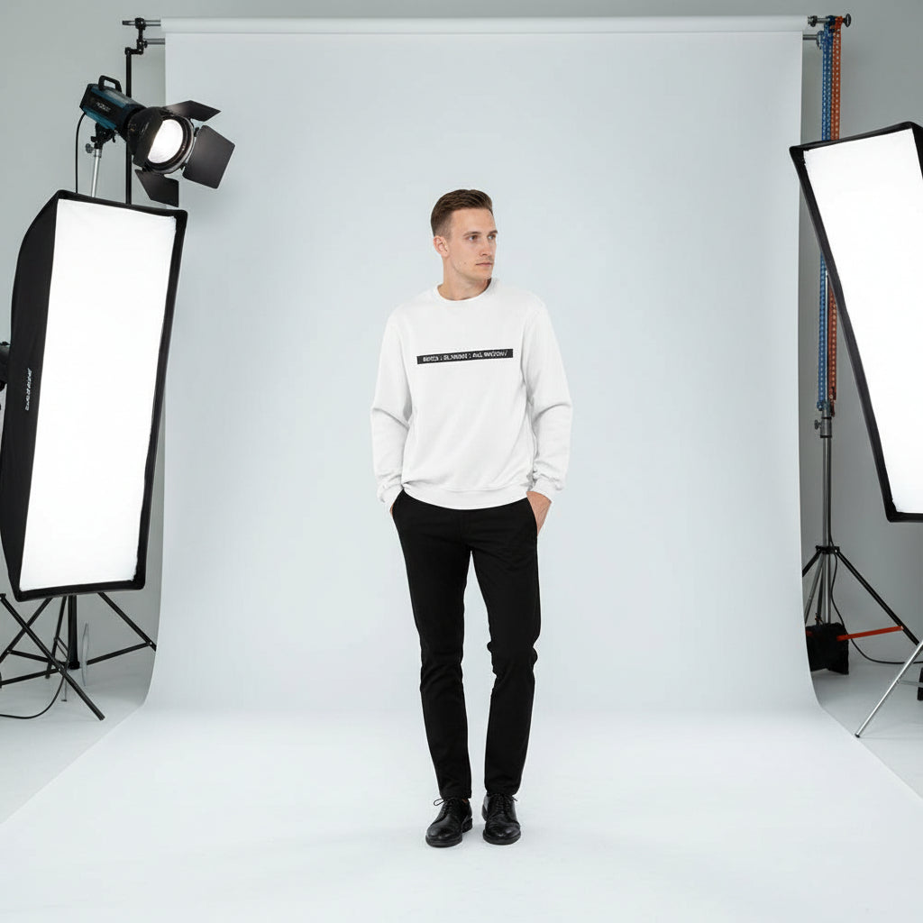 Men’s Loose Fi Coding Logo Sweatshirt