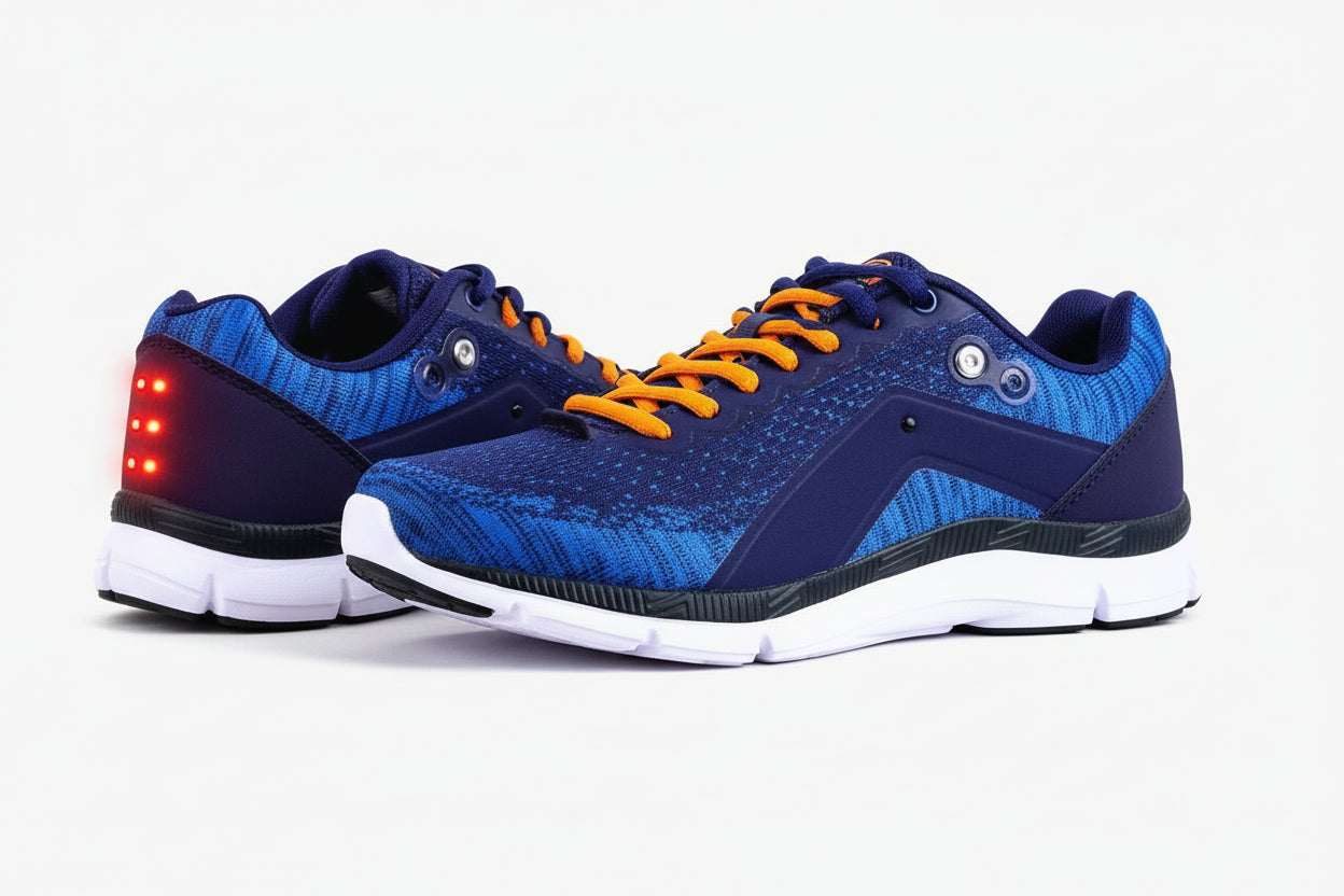 Men's Night Runner Shoes with Built-in Safety Lights