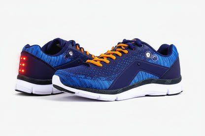 Men's Night Runner Shoes with Built-in Safety Lights