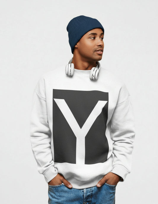 Men’s Y Logo Crewneck Sweatshirt