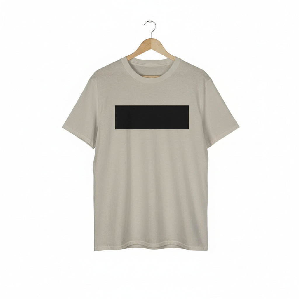 Mens Black Colorblock T-Shirt