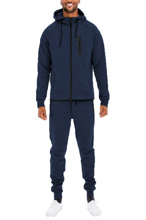 Men's Dynamic Solid Sweat Set