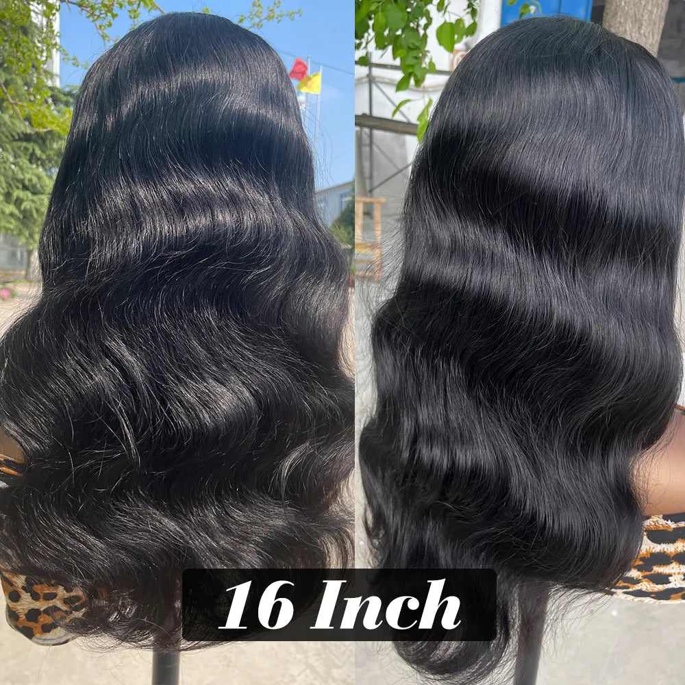 Headband Wig Human Hair Body Wave Wig 180% Density Remy Human Hair Wigs For Black Women Brazilian Glueless Wig-3