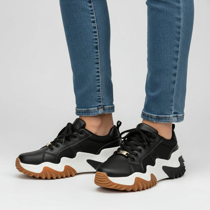 Summer Women’s Thick Bottom Canvas Sneakers – Breathable Casual Shoes