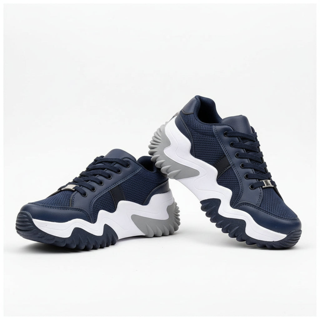 Summer Women’s Thick Bottom Canvas Sneakers – Breathable Casual Shoes