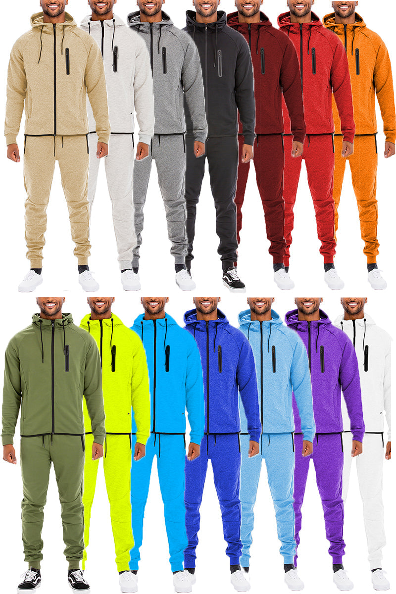 Men's Dynamic Solid Sweat Set