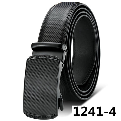 Ratchet Belt with Genuine Leather, Jeans Belt for men