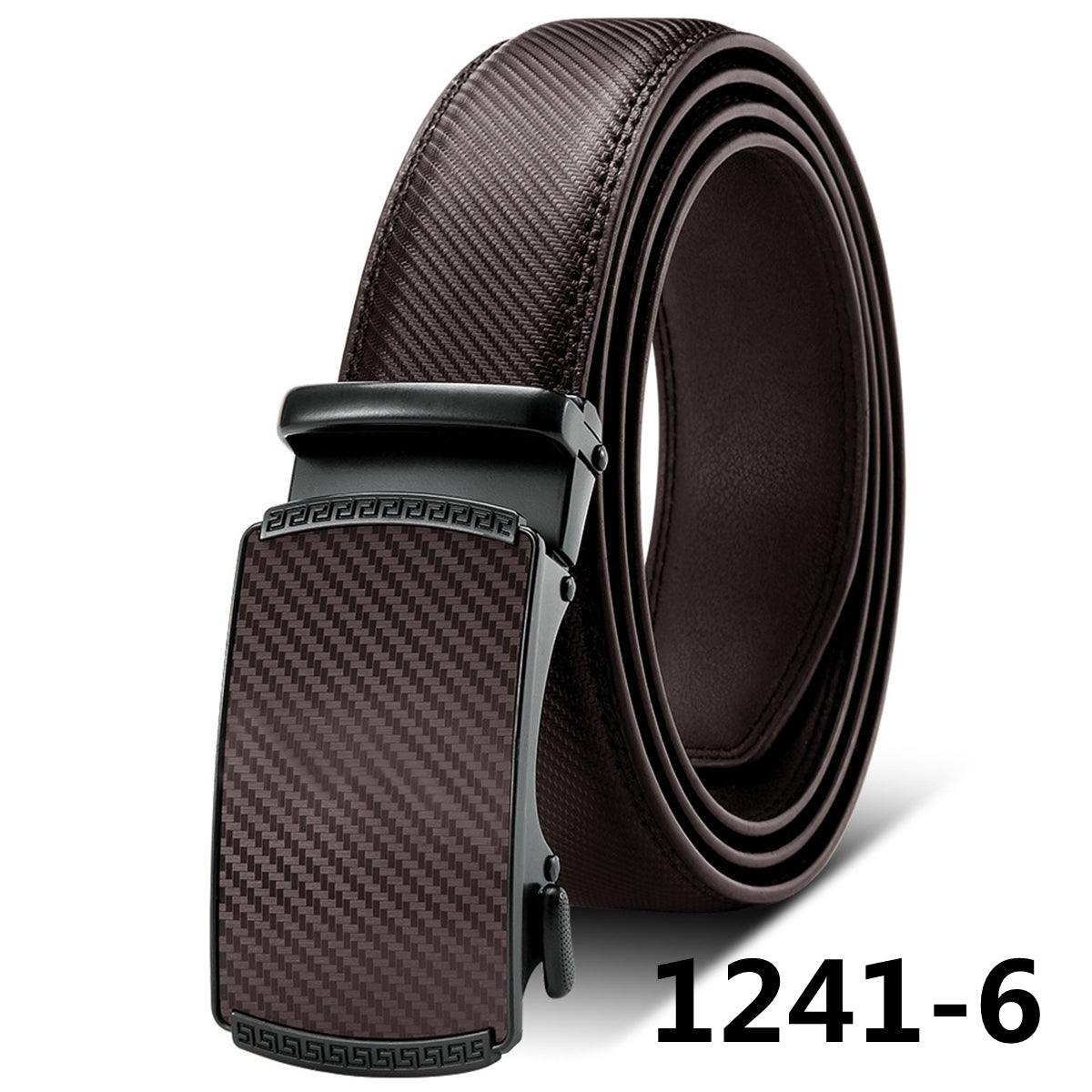 Ratchet Belt with Genuine Leather, Jeans Belt for men