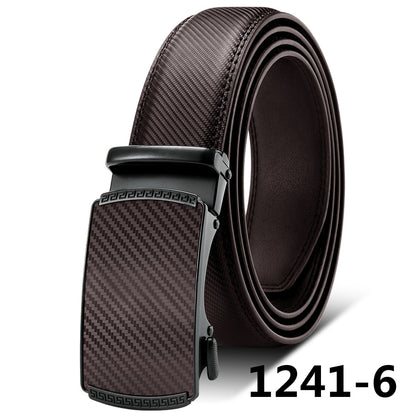 Ratchet Belt with Genuine Leather, Jeans Belt for men