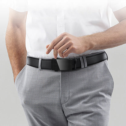 Ratchet Belt with Genuine Leather, Jeans Belt for men
