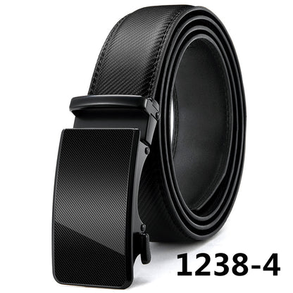 Ratchet Belt with Genuine Leather, Jeans Belt for men
