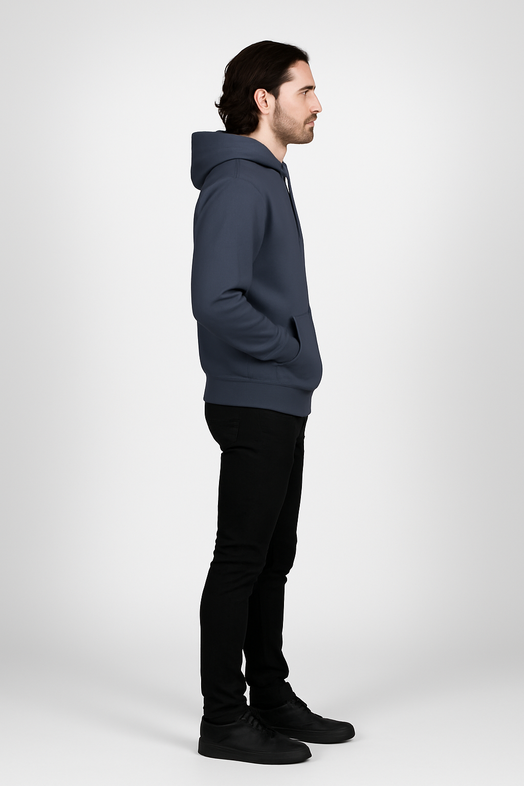 Mens Street Style ND Hooded Sweatshirt