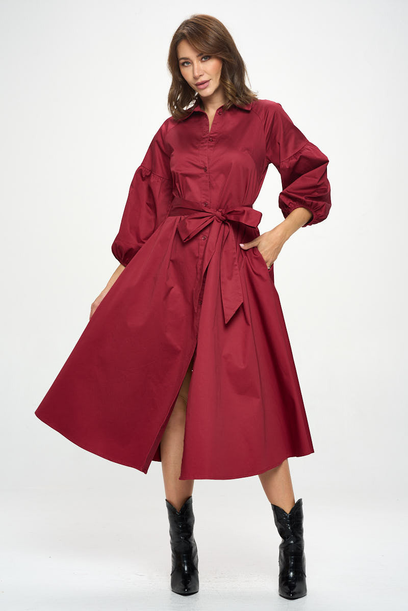 Maxi Shirt Dress-1