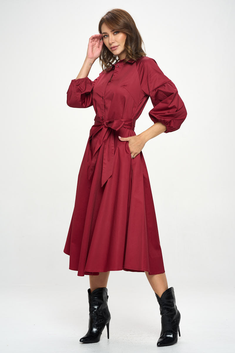 Maxi Shirt Dress-3