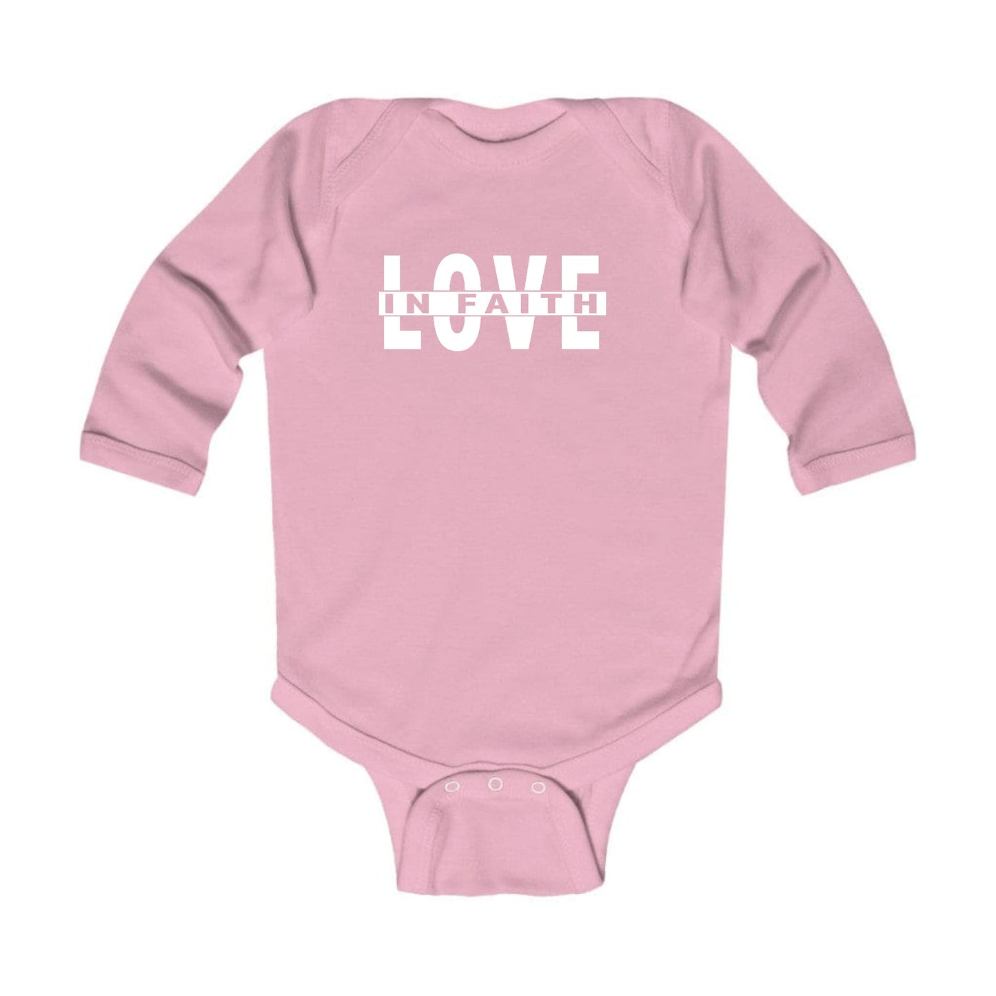 Infant Long Sleeve Graphic T-shirt, Love in Faith-6