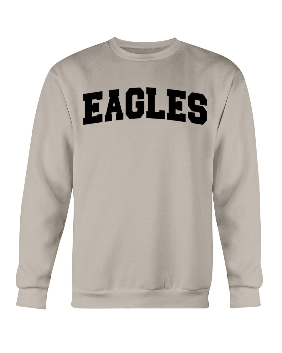 Eagles Crewneck Sweatshirt – Eagles Apparel, Football Fan Gift, Cozy Eagles Tops for Game Day-7