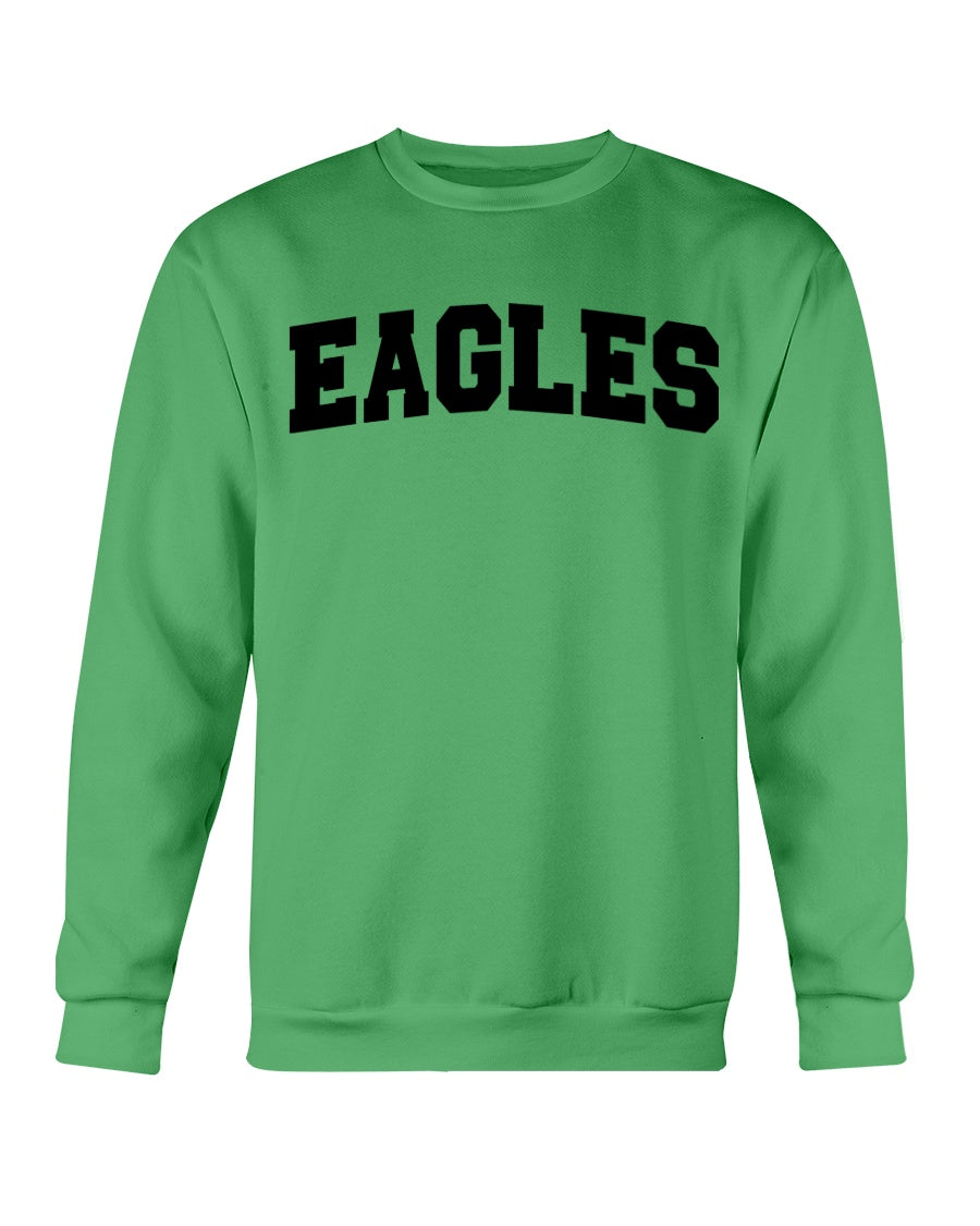 Eagles Crewneck Sweatshirt – Eagles Apparel, Football Fan Gift, Cozy Eagles Tops for Game Day-4