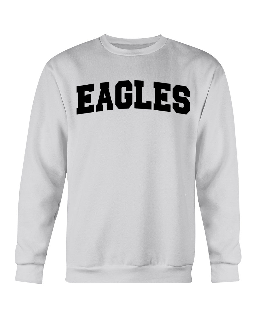 Eagles Crewneck Sweatshirt – Eagles Apparel, Football Fan Gift, Cozy Eagles Tops for Game Day-9